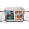Maxx Cold Refrigerator 12 cu.ft., DBL Door, Undercounter Commercial, Stainless MXCR48U - alternate 3